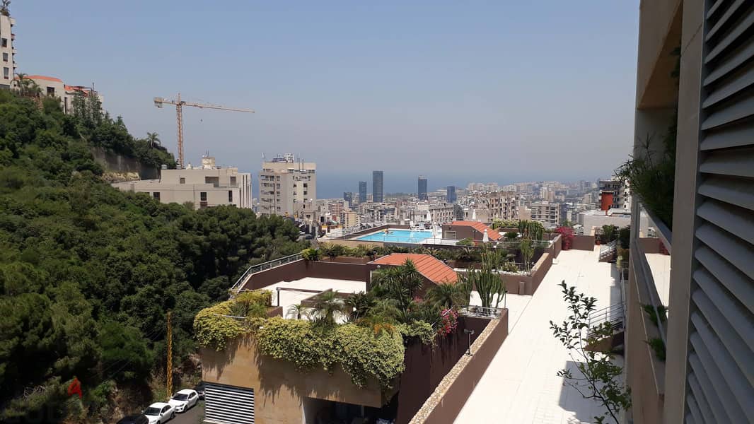 L04703-Spacious apartment For Rent in the heart of Jal El Dib with Poo 3