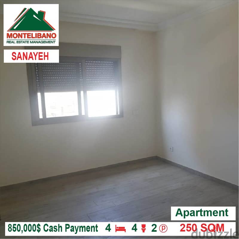 850,000$ Cash Payment!! Apartment for sale in Sanayeh!! 1