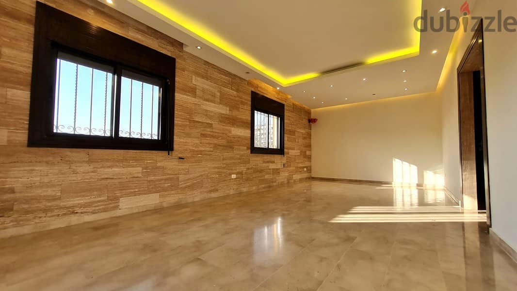 LUX, Decorated 175m2 apartment + open view for sale in Mansourieh 2