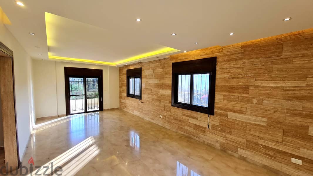 LUX, Decorated 175m2 apartment + open view for sale in Mansourieh 3