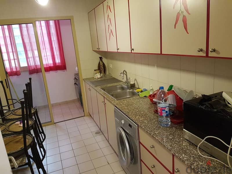 Furnished 150m2 apartment with pool&garden access for sale in Tabarja 5