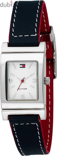 Tommy Hilfiger Women's 1700161 Red and Navy Reversible Watch 0