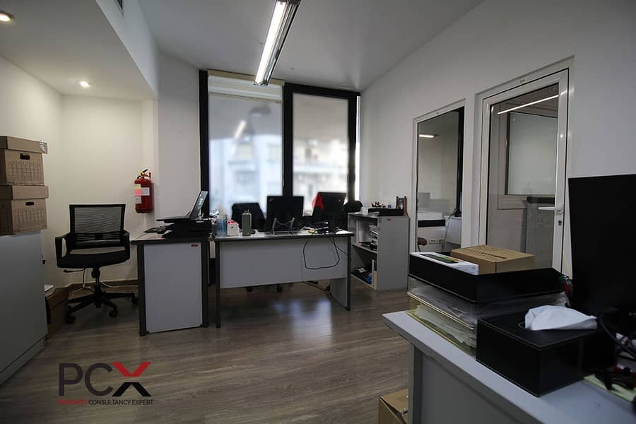 Spacious Office For Rent In Achrafieh | With Terrace 0