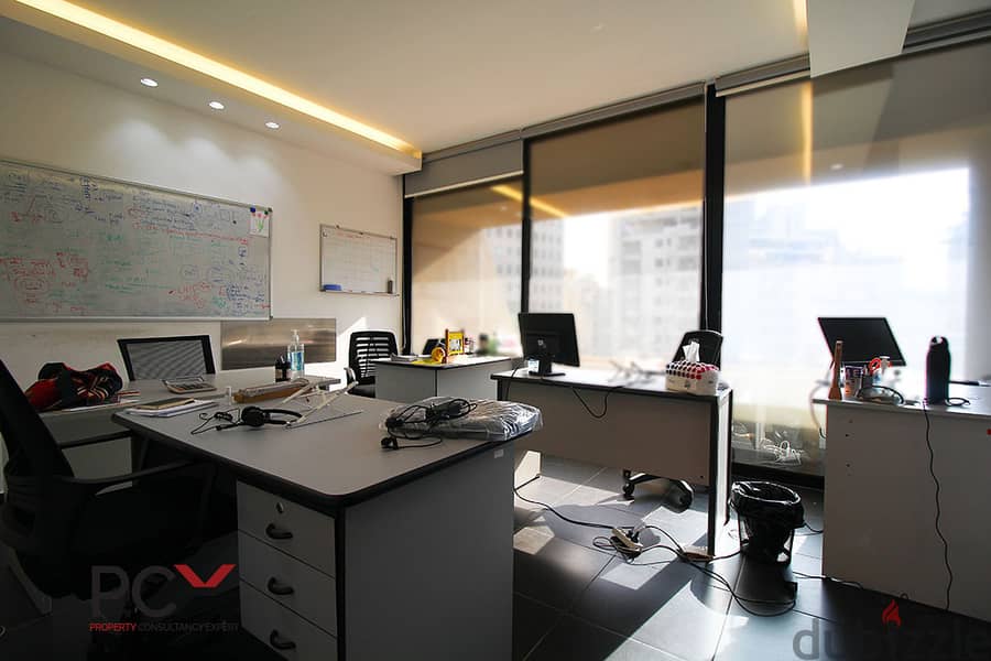 Spacious Office For Rent In Achrafieh | With Terrace 7