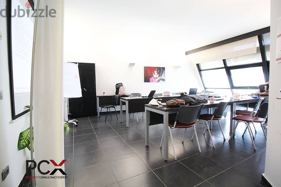 Spacious Office For Rent In Achrafieh | With Terrace 11