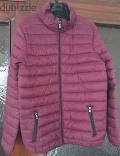 LC WAIKIKI Puffy Winter Bordeaux Standard Fit Jacket