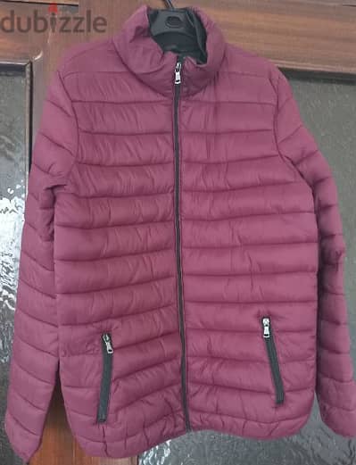 LC WAIKIKI Puffy Winter Bordeaux Standard Fit Jacket