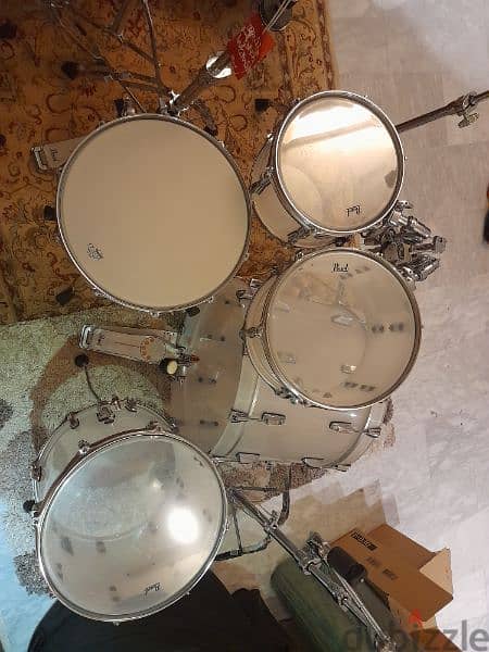 Pearl crystal beat drums 2