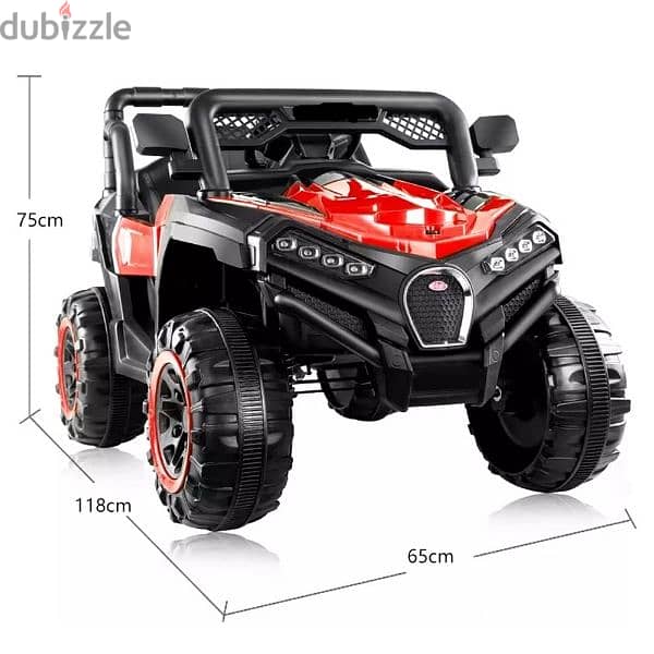 Children Rechargeable 6V Battery Operated Ride on Jeep 1