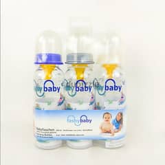 Fashy Baby Bottles New from Germany ( set of 3 )
