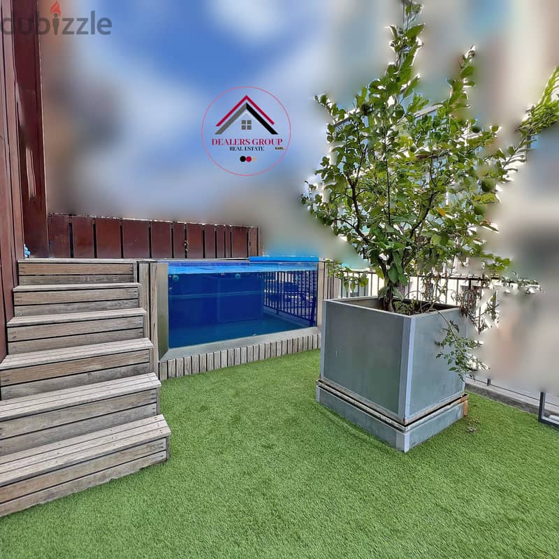 Pool + Terrace ! Designer Penthouse For Sale In Achrafieh 5