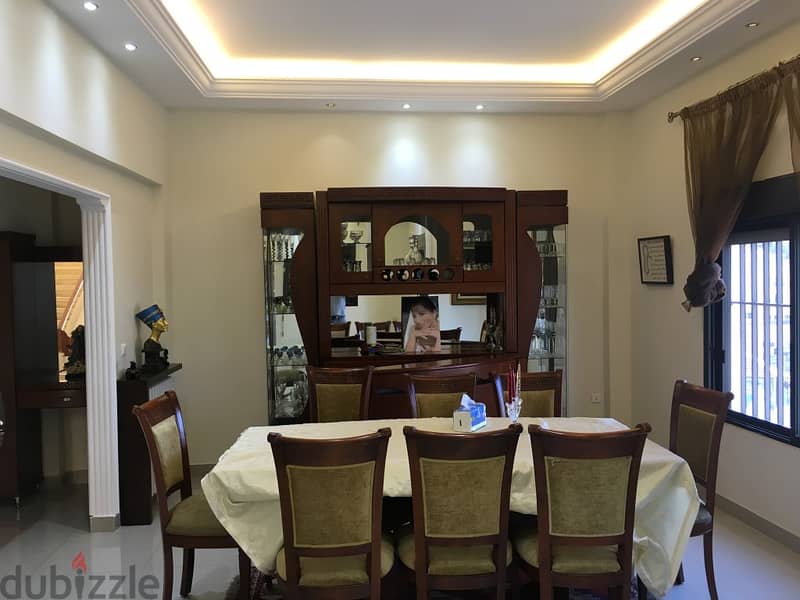 190 Sqm | Furnished & Decorated Apartment For Rent In Baabdat 2