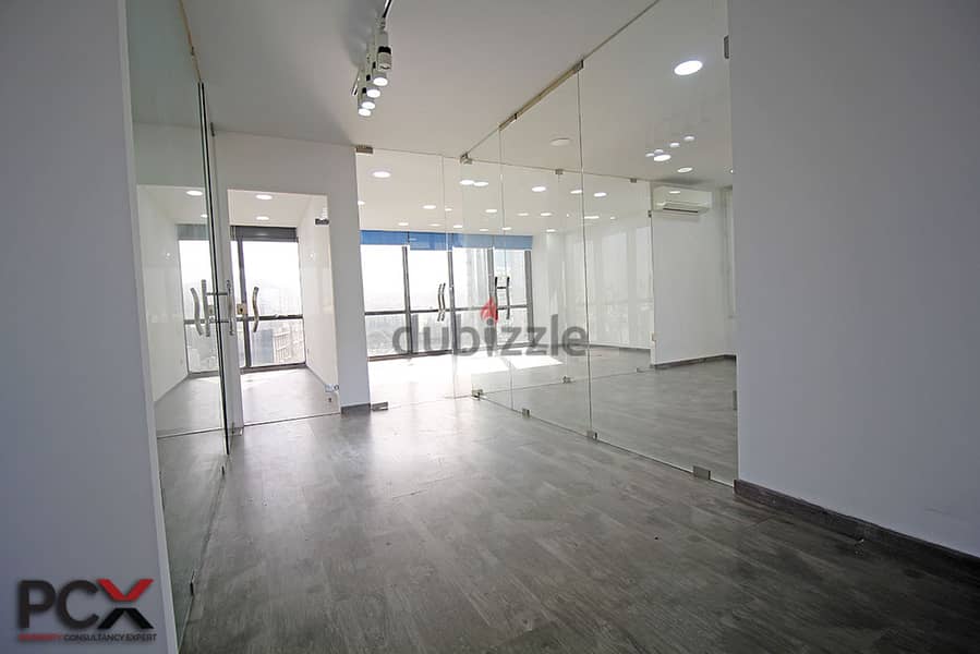 Office for Rent in Mirna al Chalouhi I with Terrace  I City View 1