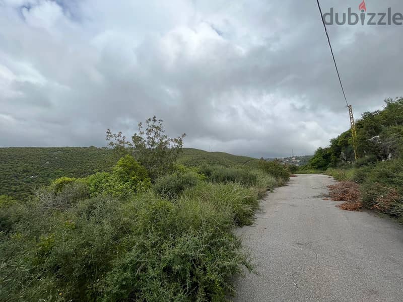 L13716-Land for Sale In Kfarkwas-Hboub In A Very Calm Area 1