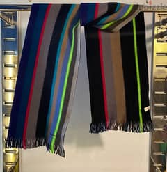 Paul Smith Wool Scarf Made in Germany 0