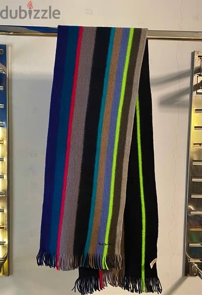 Paul Smith Wool Scarf Made in Germany 1