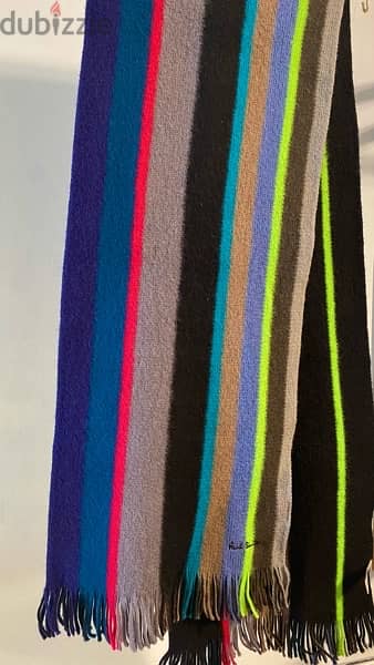 Paul Smith Wool Scarf Made in Germany 2