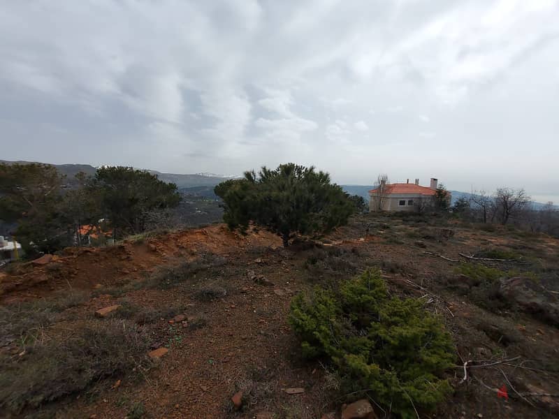 L08168-Land for Sale in Kfarzebian with Panoramic View 1
