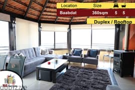 Baabdat 360m2 | Duplex | Rooftop | High-End | 0