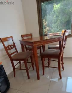 dining table 4 chairs