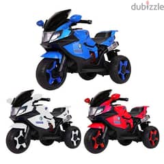 Children 2x 6V Electric Three Wheel Motorcycle