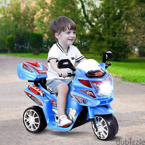 Children 6V 3 Wheel Ride On Motorcycle 2