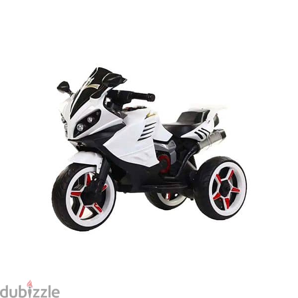 Children 2 Motors 6V 3 Wheel Ride On Motorcycle 3