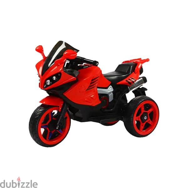 Children 2 Motors 6V 3 Wheel Ride On Motorcycle 4
