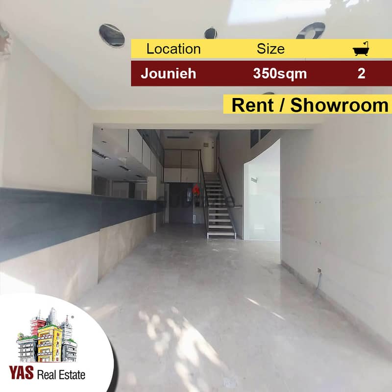 Jounieh 350m2 | Rent | Showroom | Prime Location | IV 0