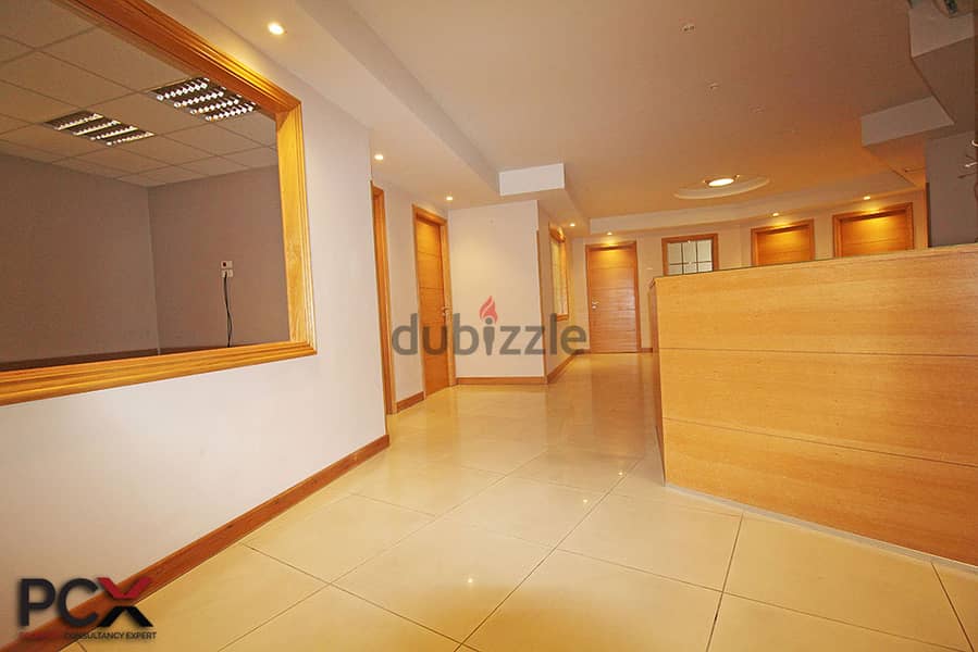 Office For Rent In Sin El Fil | Partitioned I 6 Rooms 0