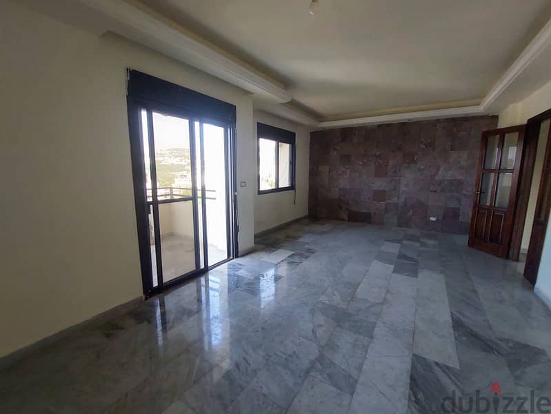165 SQM Apartment in Zikrit, Metn with Panoramic Sea and Mountain View 0