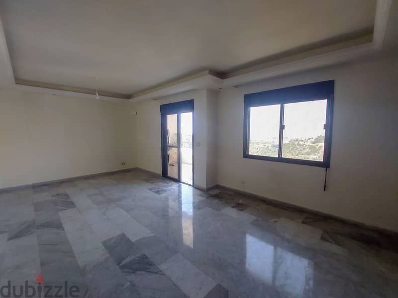 165 SQM Apartment in Zikrit, Metn with Panoramic Sea and Mountain View 1