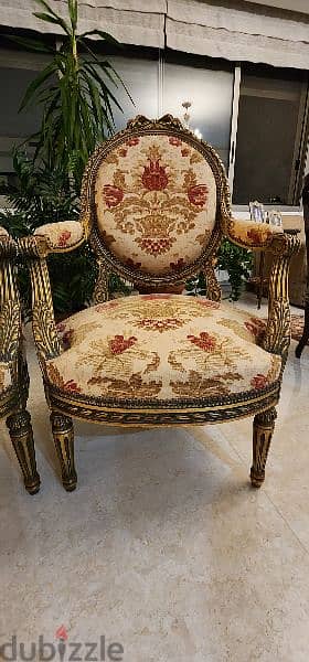 Louis XVI pair of chairs 3