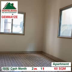 550$/Cash Month!! Apartment for rent in Gemmayze!!