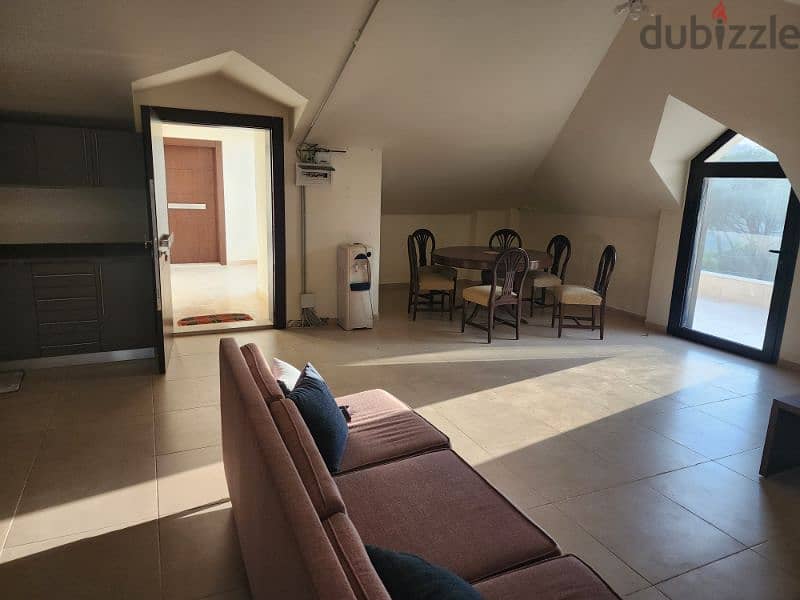 furnished apartment for rent in konnabet baabdat شقة مفروشة للايجار في 2