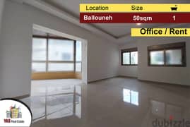 Ballouneh 50m2 | Office | Rent | Great Investment | IV 0