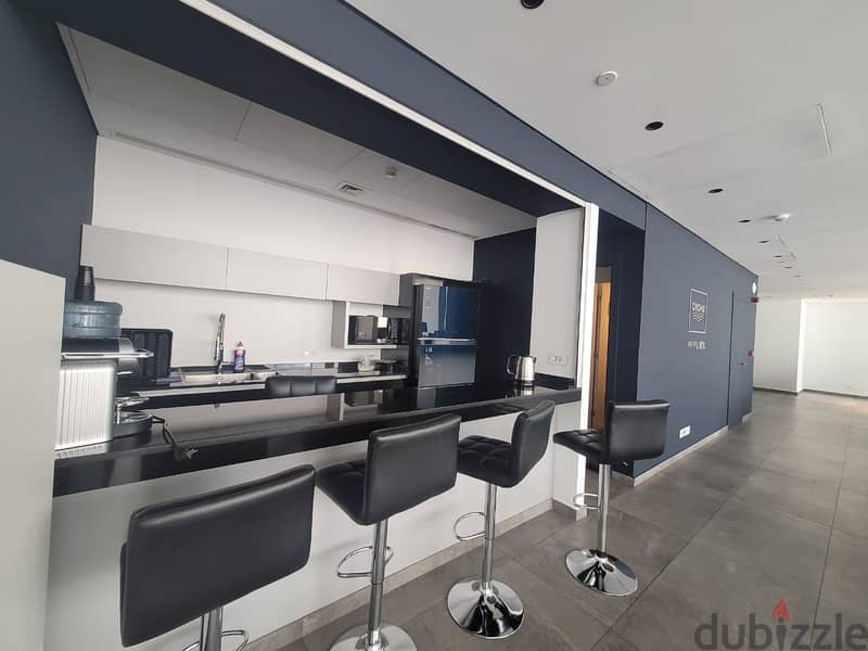 Luxurious decorated 400 m2 office for rent in Dbayeh Highway 6