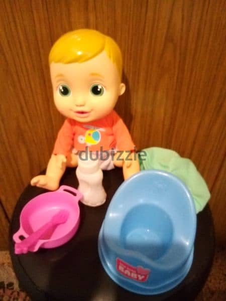 IMC BABY BOY NICK PEQUES PiPi Emotions Voices Toy Drinks+Potty+bottle 1