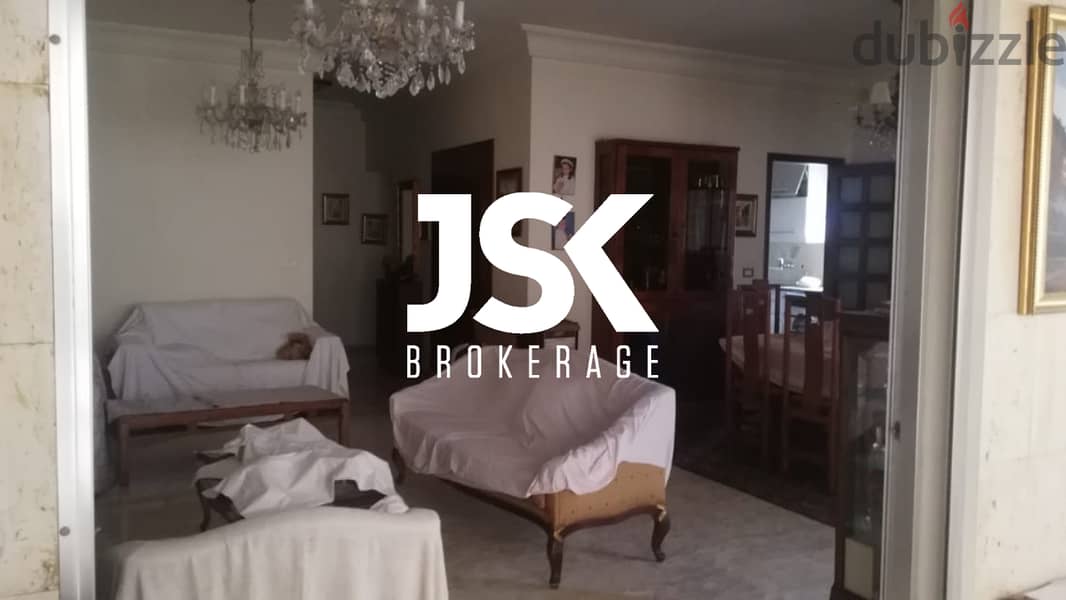 L13742-3-Bedroom Apartment For Sale In A Calm Area In Rabieh 0