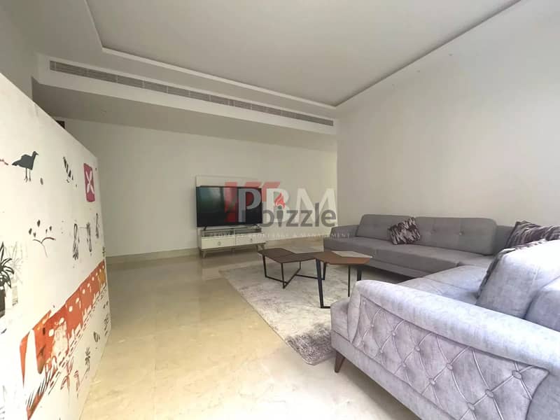 Charming Furnished Apartment For Rent In Achrafieh | Balcony |104 SQM| 1