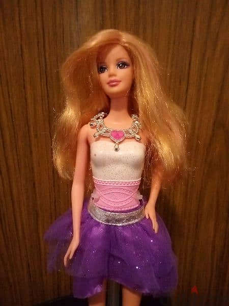 Barbie WEDDING Princess Mattel great doll 2014 wavy hair molded top=14 1