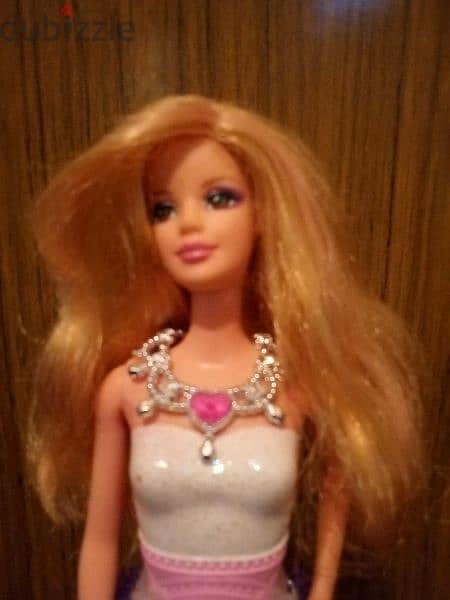Barbie WEDDING Princess Mattel great doll 2014 wavy hair molded top=14 3