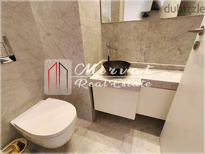 New Modern Apartment for Sale Badaro 495,000$|With Balcony 11