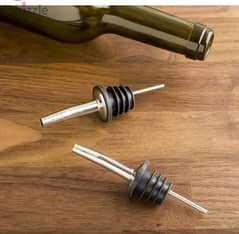 2 Piece Pourer Set, Stainless Steel