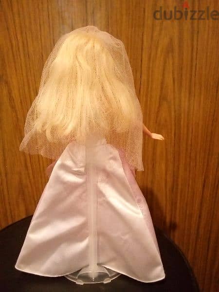 WEDDING DAY Barbie Mattel as new doll 1999 in bridel skirt +shoes=18$ 2