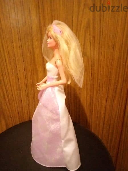 WEDDING DAY Barbie Mattel as new doll 1999 in bridel skirt +shoes=20$ 4