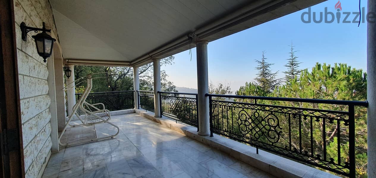 Mountain View Villa For Sale In Bikfaya 8