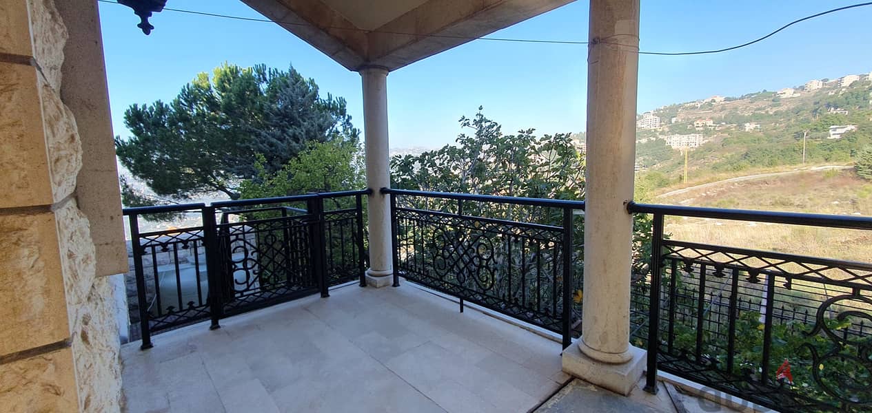 Mountain View Villa For Sale In Bikfaya 12