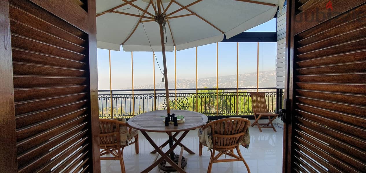 Mountain View Villa For Sale In Bikfaya 15