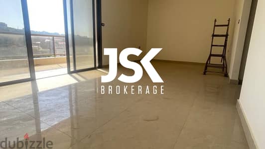 L13753-Apartment With Garden & Seaview for Sale in Jdayel